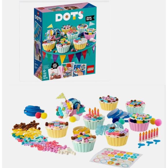 Lego Other - Lego DOTS Cupcake Set Baking-Inspired Crafting Indoor Fun Pre-owned
